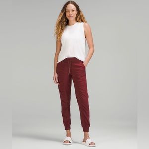 Lululemon Dance Studio Mid-Rise Jogger *Size 8, NWOT* in Red Merlot